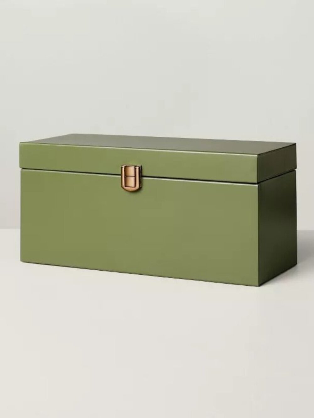 Metal Seed Keeper Garden Storage Box Green - Hearth & Hand Magnolia, Target
